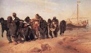 llya Yefimovich Repin Barge Haulers on the Volga oil painting on canvas